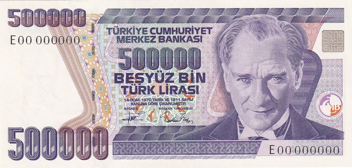 500 Bin Türk Lirası (E7-Tertip III)